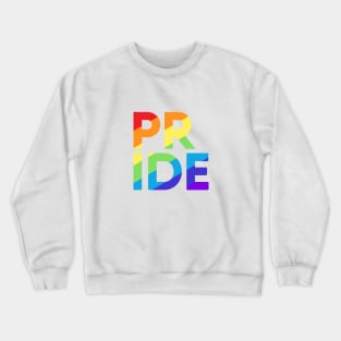 Gay Pride Rainbow Flag Crewneck Sweatshirt